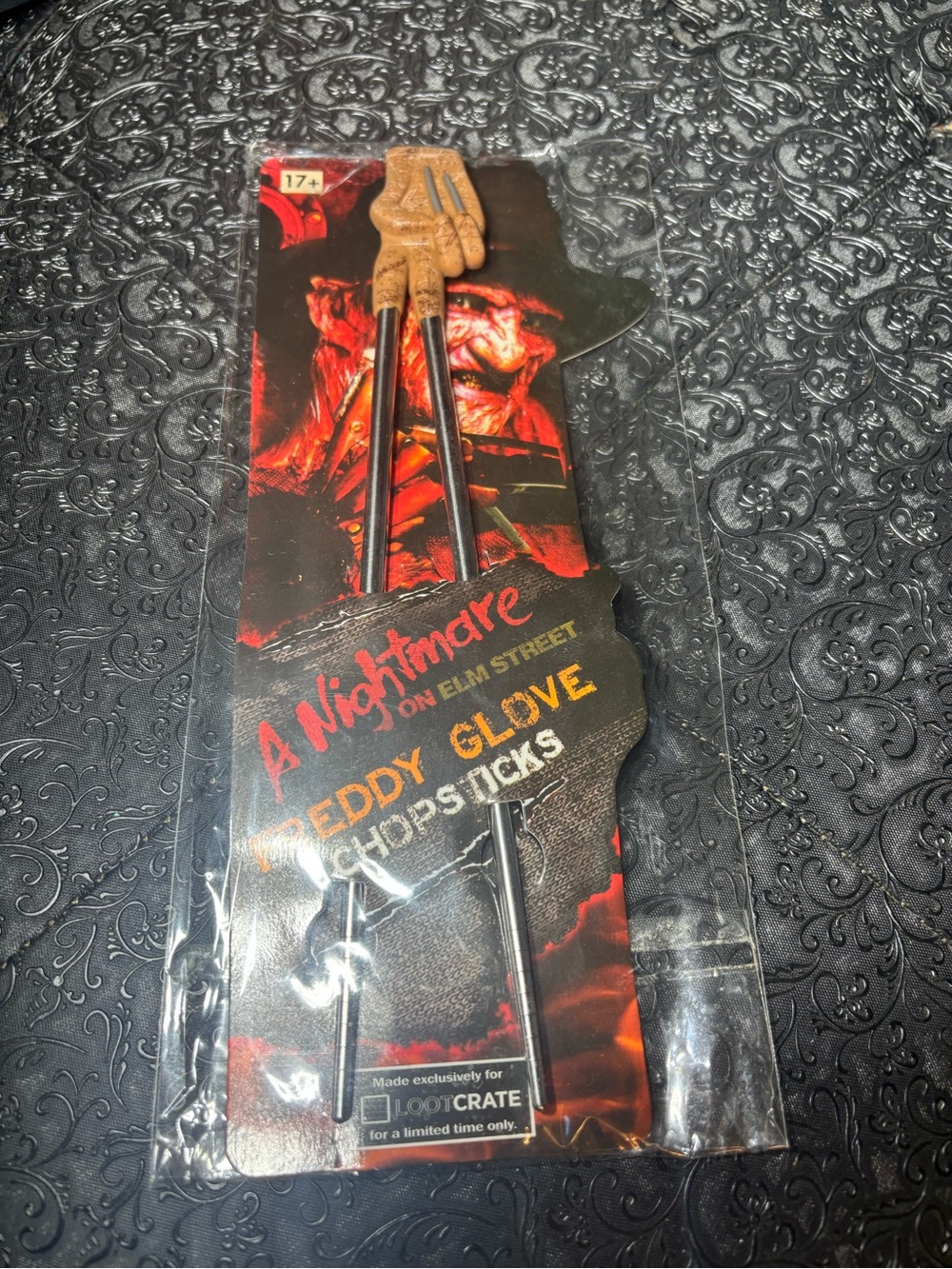 New Freddy Glove Chopsticks - Horror Theme (Black, Brown)
